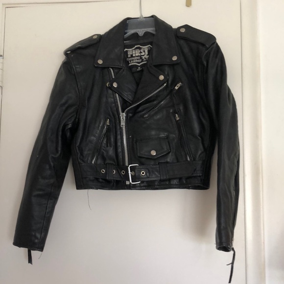 FIRST Genuine Leather Jackets & Blazers - ⬇️Price drop🌺Moto Jacket